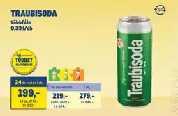 Metro Traubisoda ajánlat