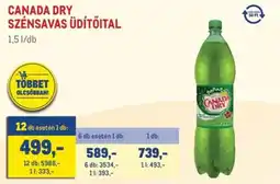 Metro Canada dry szénsavas üdítőital ajánlat