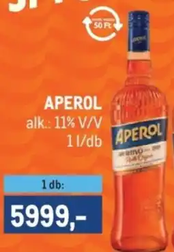 Metro Aperol ajánlat