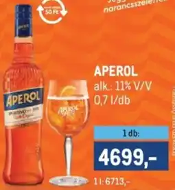 Metro Aperol ajánlat