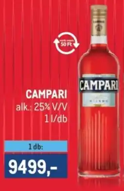Metro Campari ajánlat