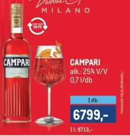 Metro Campari ajánlat