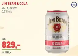 Metro Jim beam & cola ajánlat