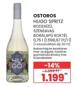 Spar Ostoros Hugo Spritz ajánlat