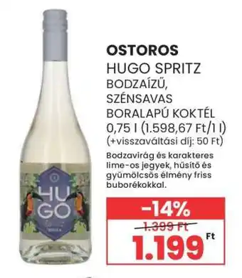 Spar Ostoros Hugo Spritz ajánlat