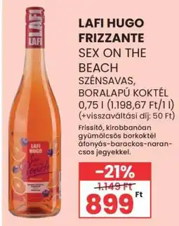 Spar LAFI HUGO FRIZZANTE ajánlat