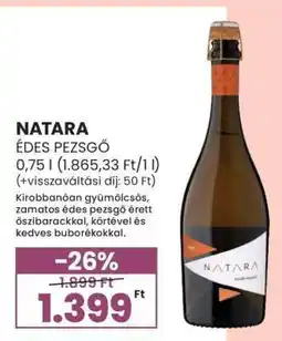 Spar NATARA ÉDES PEZSGŐ ajánlat