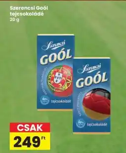 Interspar Szerencsi Góól Tejcsokoládé ajánlat