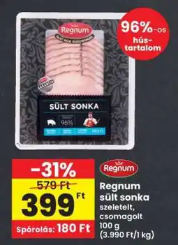 Interspar Regnum sült sonka ajánlat