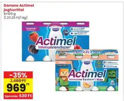 Interspar Danone Actimel joghurtital ajánlat