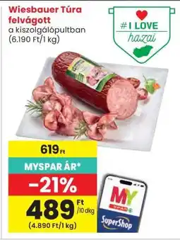 Interspar WIESBAUER Túra felvágott ajánlat