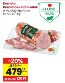 Interspar Kometa Kemencés sült csülök ajánlat