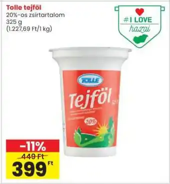 Interspar Tolle tejföl ajánlat
