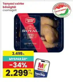Interspar Tanyasi csirke bőségtál ajánlat