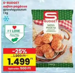 Interspar S-BUDGET sajtos pogácsa ajánlat