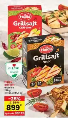 Interspar Hajdú grillsajt többféle ajánlat