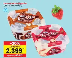 Interspar Ledo Quattro jégkrém ajánlat