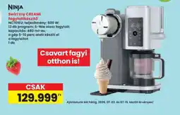 Interspar Swirl my CREAMi fagylaltkészítő ajánlat
