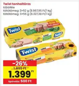 Interspar TWIST Tonhaltörzs ajánlat