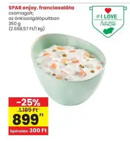 Interspar SPAR enjoy. franciasaláta ajánlat