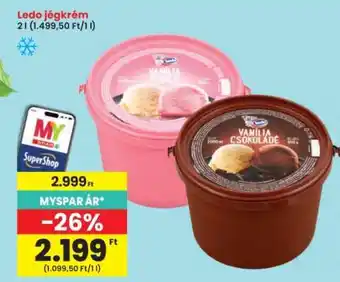 Ledo jégkrém
