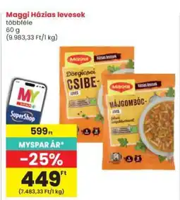 Interspar Maggi Háziás levesek ajánlat