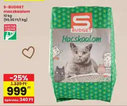 Interspar S-BUDGET macskaalom ajánlat