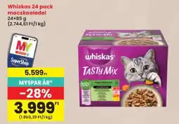 Interspar Whiskas 24 pack macskaeledel ajánlat