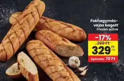 Interspar Fokhagymás-vajas bagett ajánlat