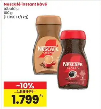 Interspar NESCAFÉ﻿﻿ Instant kávé ajánlat