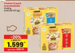 Interspar Friskies 12 pack macskaeledel ajánlat