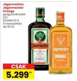 Interspar Jägermeister, Jägermeister Orange ajánlat