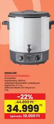 Interspar SENCOR Elektromos főzőedény ajánlat