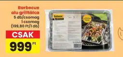 Interspar Barbecue alu grilltálca ajánlat