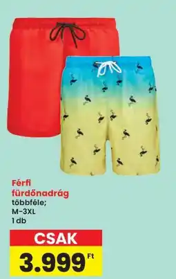 Interspar Férfi fürdőnadrág ajánlat