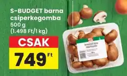 Interspar S-BUDGET barna csiperkegomba ajánlat