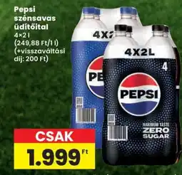 Spar Pepsi szénsavas üdítőital ajánlat