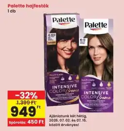 Interspar Palette Hajfesték ajánlat