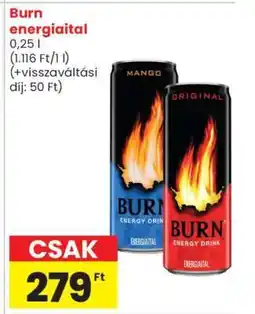 Spar Burn energiaital ajánlat