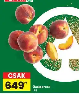 Interspar Őszibarack ajánlat
