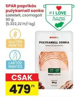 Spar SPAR paprikás pulykamell sonka ajánlat