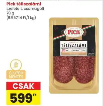 Spar PICK Téliszalámi ajánlat
