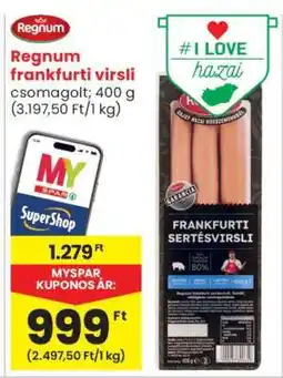 Spar Regnum Frankfurti virsli ajánlat