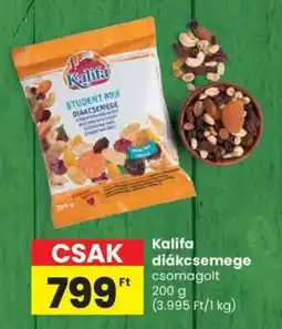 Spar Kalifa diákcsemege ajánlat