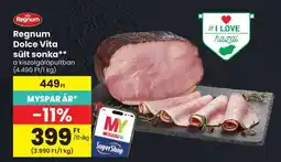 Spar Regnum Dolce Vita sült sonka ajánlat