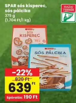 Spar SPAR sós kisperec, sós pálcika ajánlat