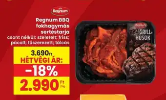 Interspar Regnum BBQ fokhagymás sertéstarja ajánlat