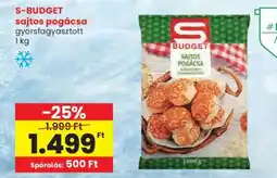 Spar S-BUDGET sajtos pogácsa ajánlat