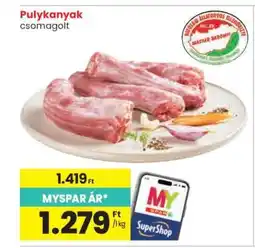 Spar Pulykanyak csomagolt ajánlat