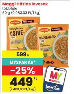Spar Maggi Háziás levesek ajánlat